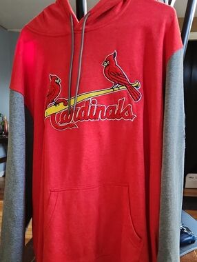 Majestic Red and Gray Cardinals Hoodie